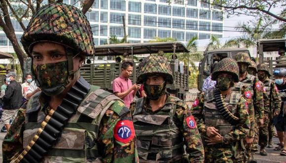 Los críticos dicen que el imperio empresarial de los militares de Myanmar ayudó a impulsar el actual golpe. (Foto: Getty Images)