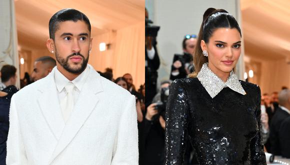 Kendall y Bad Bunny llevaron impresionantes looks personalizados durante toda la gala.
(Fotos: AFP)