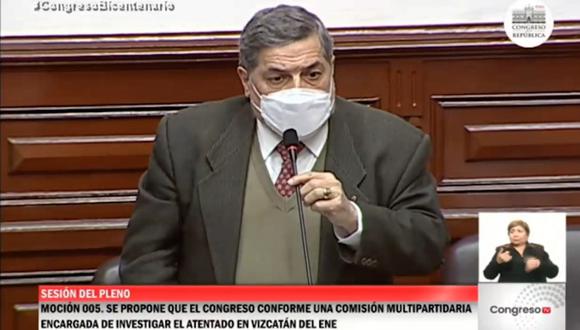 Ernesto Bustamante es congresista por Fuerza Popular. (Foto: Captura de video)
