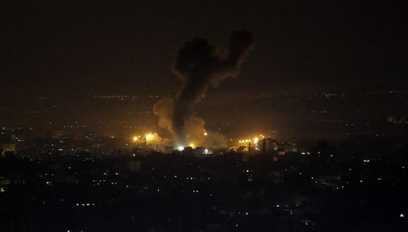 Israel suele responder con bombardeos sobre infraestructuras de Hamás en Gaza, a quien hace responsable de toda acción desde dentro. Israel atacó el 15 de enero varios sitios militares de Hamas en el norte de la franja de Gaza después de las afirmaciones de que militantes palestinos habían disparado cuatro cohetes contra el sur de Israel. (Foto: AP).