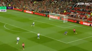 Manchester United vs. Tottenham: Lukaku falló gol con el arco vacío | VIDEO