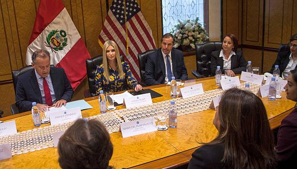 Ivanka Trump está en el Perú como parte de la delegación de los Estados Unidos a la Cumbre de las Américas. (Foto: Reuters)