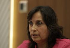 Dina Boluarte: “El país necesita seguridad jurídica para avanzar en la agenda de cambios”