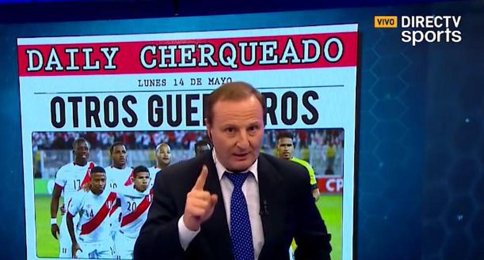 Gustavo Cherquis, periodista de DirecTV Internacional, se mostró mortificado por la decisión del TAS en el caso Paolo Guerrero. (Video: YouTube)