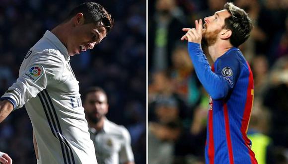 Cristiano Ronaldo y Lionel Messi. (Foto: Reuters)