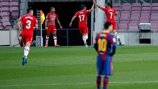 Barcelona cayó ante el Granada y complicó sus chances de ganar LaLiga Santander