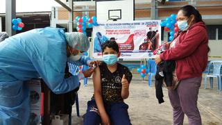 Diresa Junín: 8 mil niños entre 5 y 11 años fueron vacunados contra el COVID-19 en primer día de jornada
