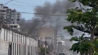 San Miguel: reportan incendio en centro de rehabilitación juvenil “Maranguita” | VIDEO