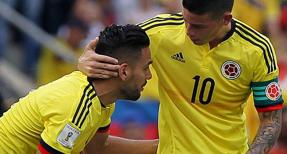Radamel Falcao volvió a vestir la camiseta de la Selección Colombia. El \"Tigre\" se emocionó al ingresar en lugar de Miguel Borja para el partido ante Chile. (Foto: EFE)