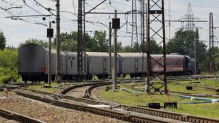 Ucrania: Llega el tren con los cuerpos del vuelo MH17