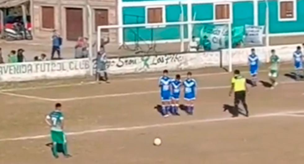 El gol que venció las leyes de la física en una provincia de Argentina