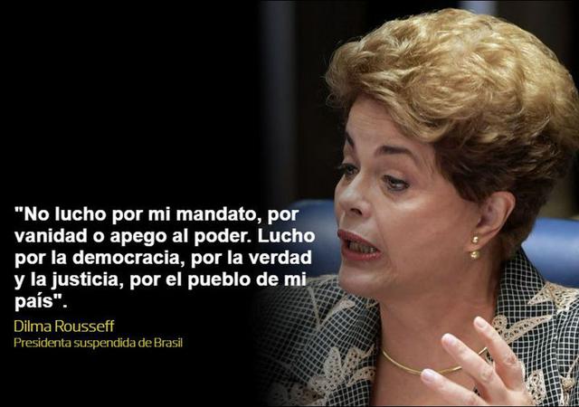 Las emotivas frases de Dilma en su defensa ante el Senado - 2