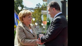 Merkel reitera en Kiev su apoyo a la integridad de Ucrania
