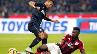 AC Milan vs. Inter de Milán: empataron 1-1 en derbi por Serie A