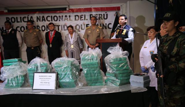 PNP incautó 400 kg de droga valorizados en US$12 millones - 1