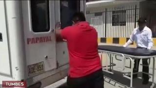 Tumbes: ambulancia con puertas que se atascaron recibió mantenimiento hace un mes
