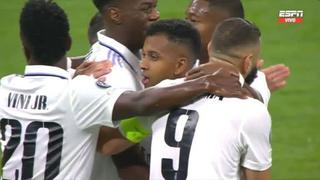 Gol de Rodrygo para el 1-0 de Real Madrid vs. Shakhtar Donetsk | VIDEO