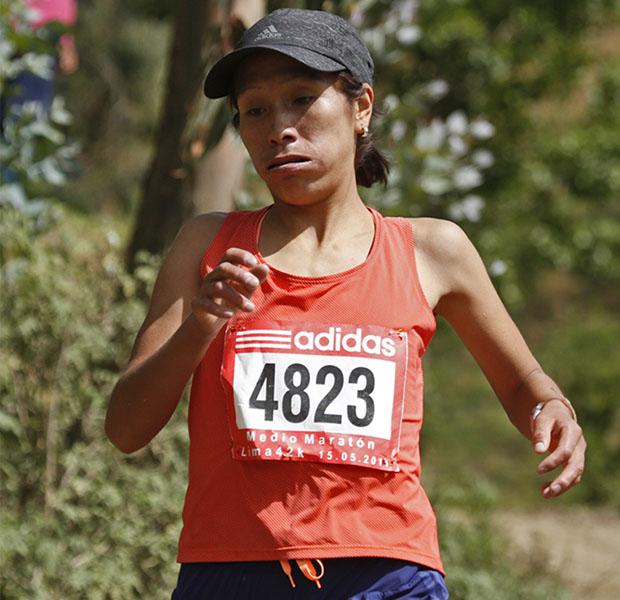 Gladys es la subcampeona nacional 2018 en la cita que se cumplió el pasado 13 de enero en Pampas (Huancavelica).