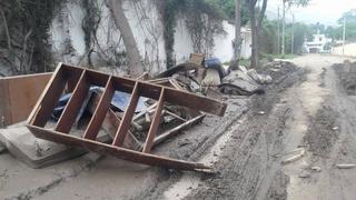 Vecinos de Chaclacayo en alerta por lluvias [FOTOS]