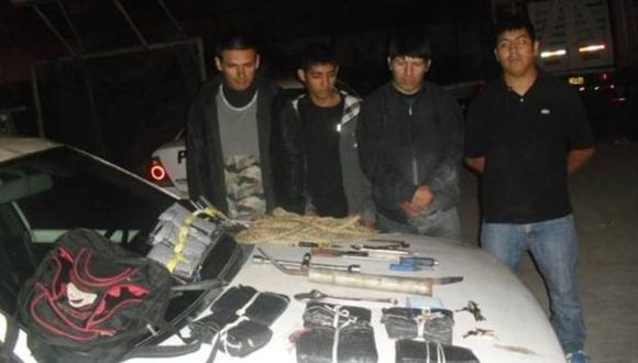 Villa el Salvador: PNP capturó 4 ladrones de comercios menores