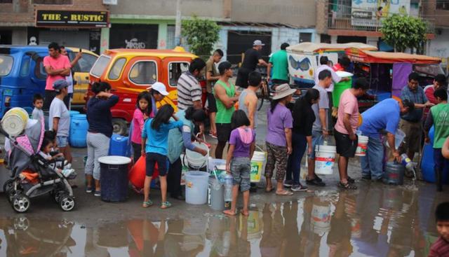 El ministro de Vivienda indicó que es necesario restringir al mínimo el uso de agua potable en San Juan de Lurigancho (Foto: GEC/ Giancarlo Ávila)