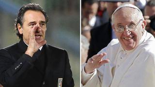 DT de Italia busca un amistoso ante Argentina para dedicárselo al Papa