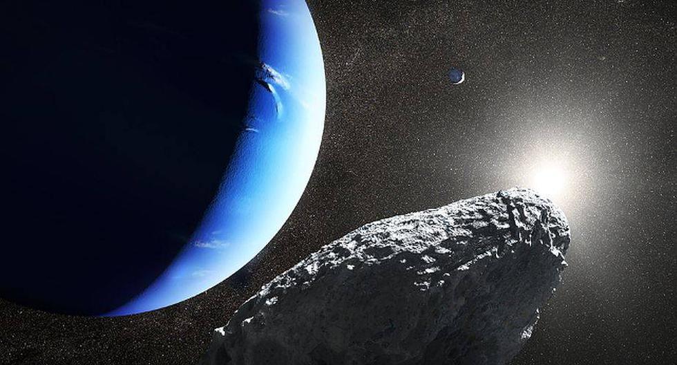 El satélite más pequeño de Neptuno, de tan solo 34 kilómetros de diámetro, fue detectado por primera vez en 2013 en unas imágenes tomadas por el telescopio espacial Hubble. (Foto: NASA.gov)