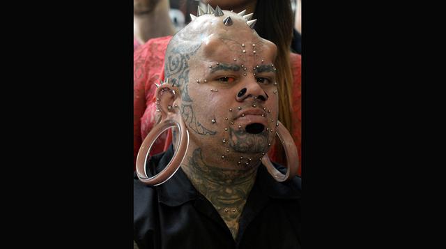 Los impactantes rostros de la feria de tatuajes de Venezuela - 5
