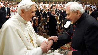 Georg Ratzinger tras elección de papa Francisco: "Estoy totalmente sorprendido"