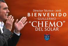 Chemo del Solar será entrenador de César Vallejo en el 2018