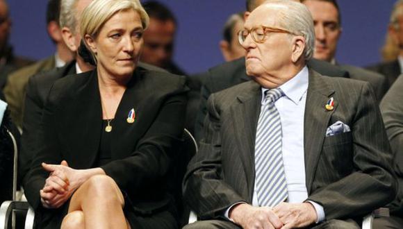 Jean-Marie Le Pen a su hija: "Está mal matar a tu propio padre"