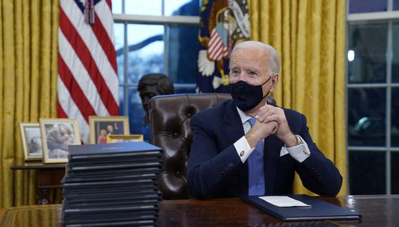 El presidente de Estados Unidos, Joe Biden. AP