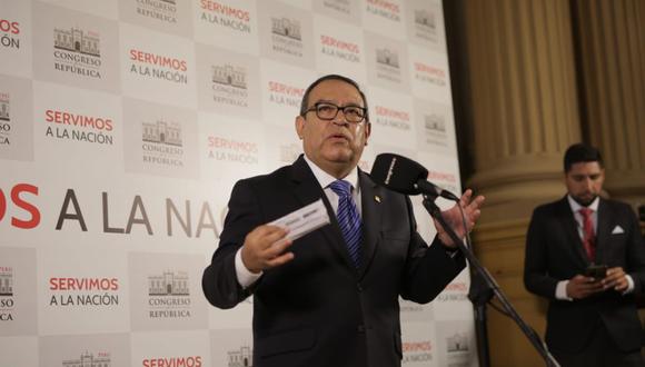Alberto Otárola descartó influencia en incautación contra Joaquín Ramírez y Alas Peruanas. (Foto: GEC)