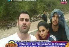 Combate: Stephanie Valenzuela y Bruno Rocha varados por huaicos