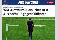 Alemania vs. Corea del Sur: así reaccionaron los medios del mundo tras eliminación de los teutones