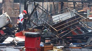 Incendio en el Cercado de Lima: trabajadora de limpieza perdió casa donde vivía con sus tres hijos