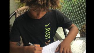 Kauan Basile, el niño de ocho años que superó a Lionel Messi y Neymar