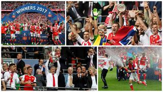 Arsenal en la cima de FA Cup: las celebraciones tras la obtención del título 13°