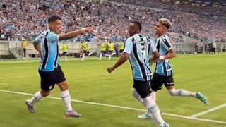 Goles de Luis Suárez: debut y triplete del goleador en Gremio vs. Sao Luiz | VIDEO