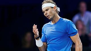 Rafael Nadal pierde un partido de tenis familiar