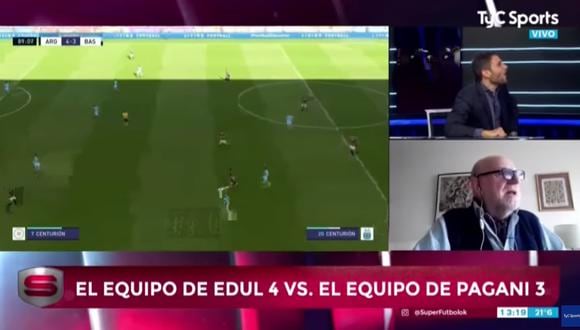 Equipo de Gastón Edul revirtió tres goles de diferencia para vencer a Horacio Pagani en FIFA 20 | Foto: Captura