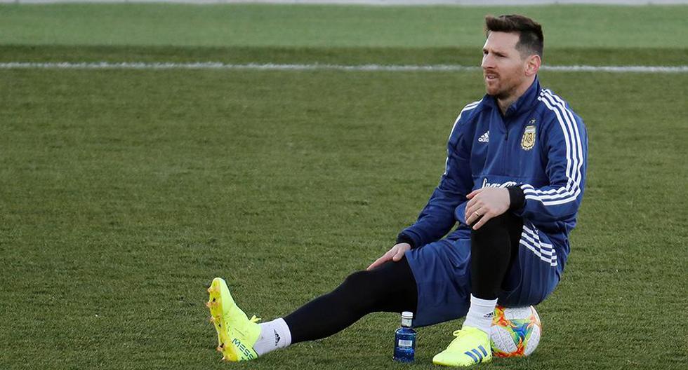Lionel Messi reveló que su hijo ya se da cuenta de las críticas contra él. (Foto: EFE)