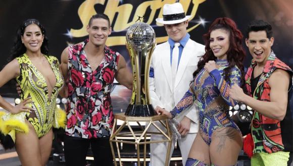 Melissa Paredes, Santiago Suárez, Facundo González, Milena Zárate y Gino Pesaressi lograron llegar a la gran final de "El Gran Show". (Foto: GV Producciones)