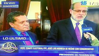 Abogado Noriega fue al Congreso a quejarse con Daniel Abugattás