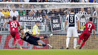 Buffon atajó primer penal en la historia de Italia sancionado por el VAR [VIDEO]