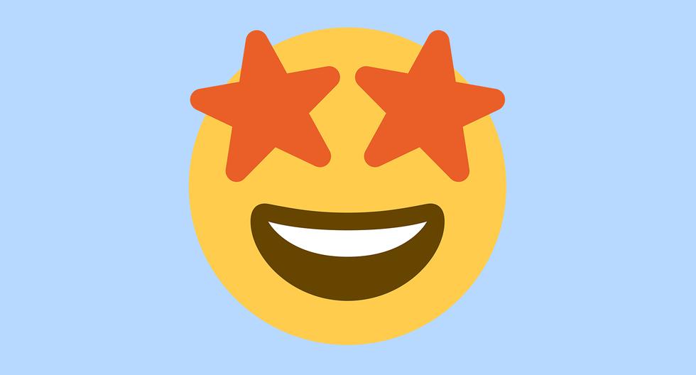 Significado del emoji de la carita con estrellas en los ojos en WhatsApp