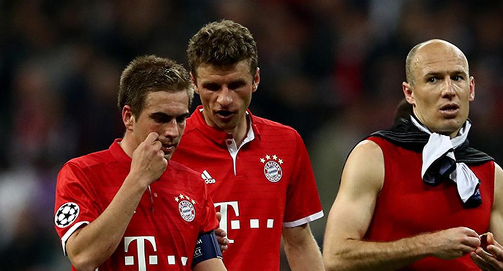 Philipp Lahm lamentó la derrota del Bayern Munich ante Real Madrid. (Foto: Getty Images)