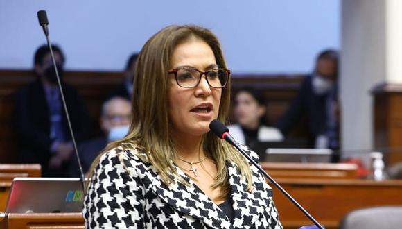Magaly Ruiz, de APP, es una de las congresistas investigadas por el caso "Mochasueldos". (Foto: Congreso)