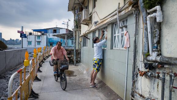 El tifón tocó tierra en la localidad de Baggao, en el extremo nororiental del país. (Foto: AFP)