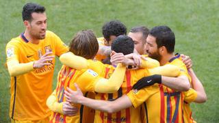 Barcelona goleó 4-0 al Eibar y sigue líder en la Liga BBVA
